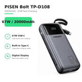 PISEN Bolt TP-D108 POWER BANK