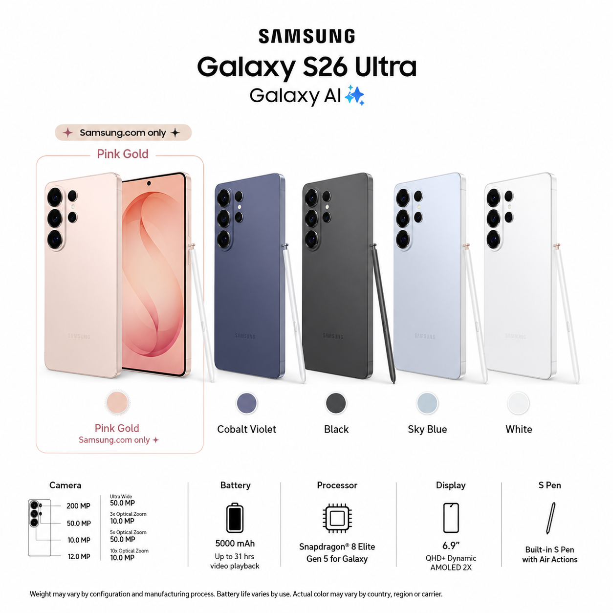 SAMSUNG S26 ULTRA