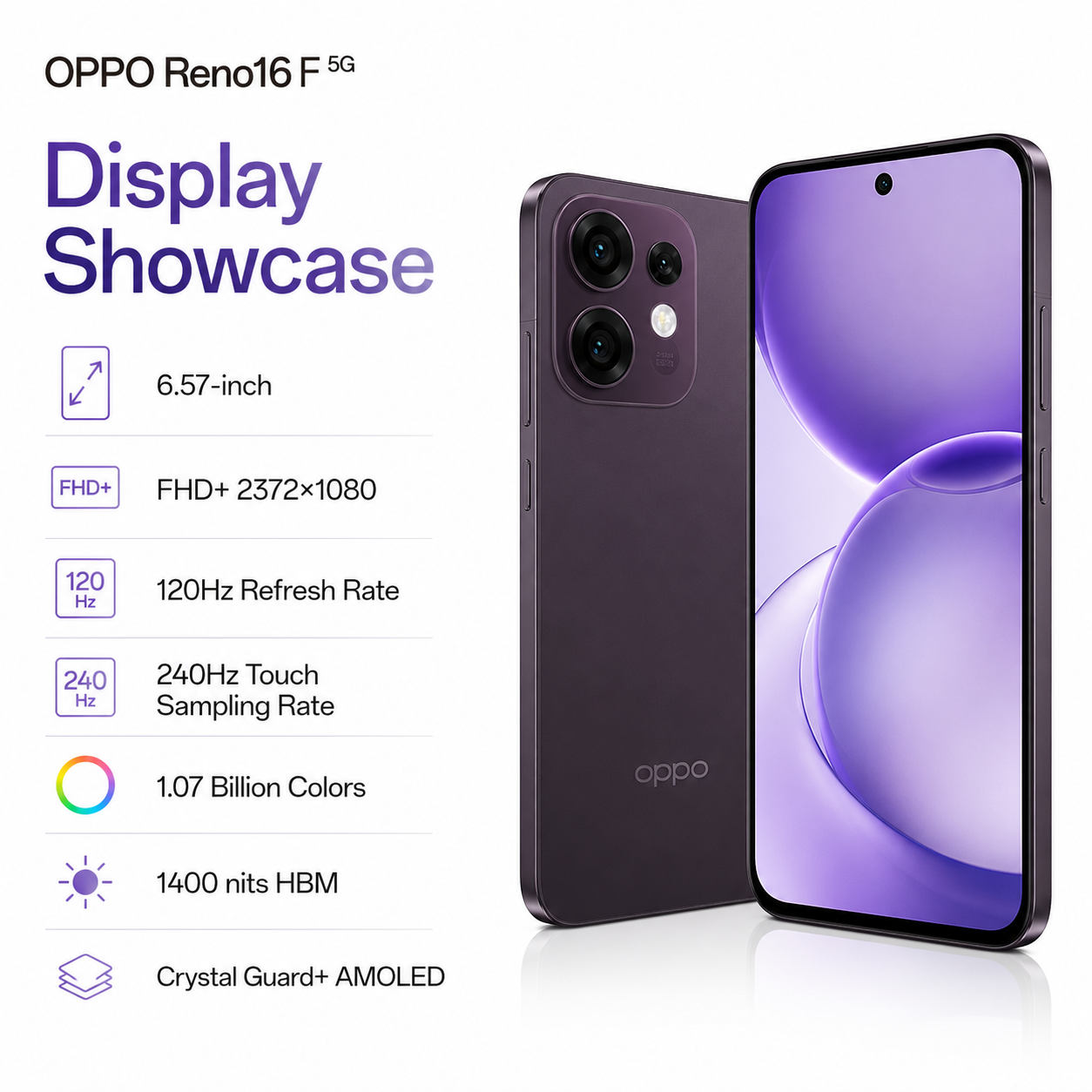 OPPO Reno16 F 5G