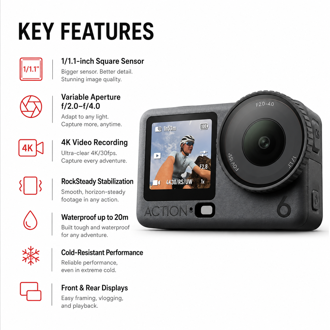 DJI Osmo Action 6 Standard Combo
