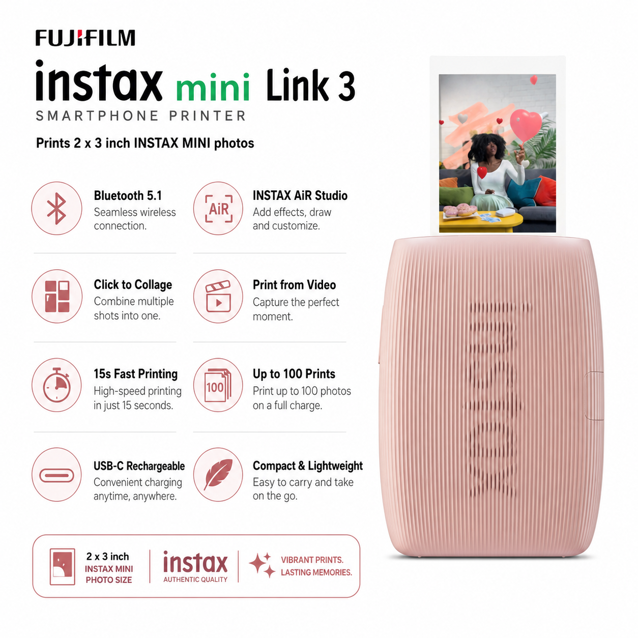 FUJIFILM INSTAX MINI LINK 3