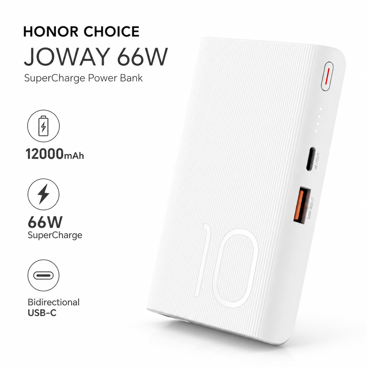 HONOR CHOICE JOWAY 66W SUPERCHARGE POWER BANK