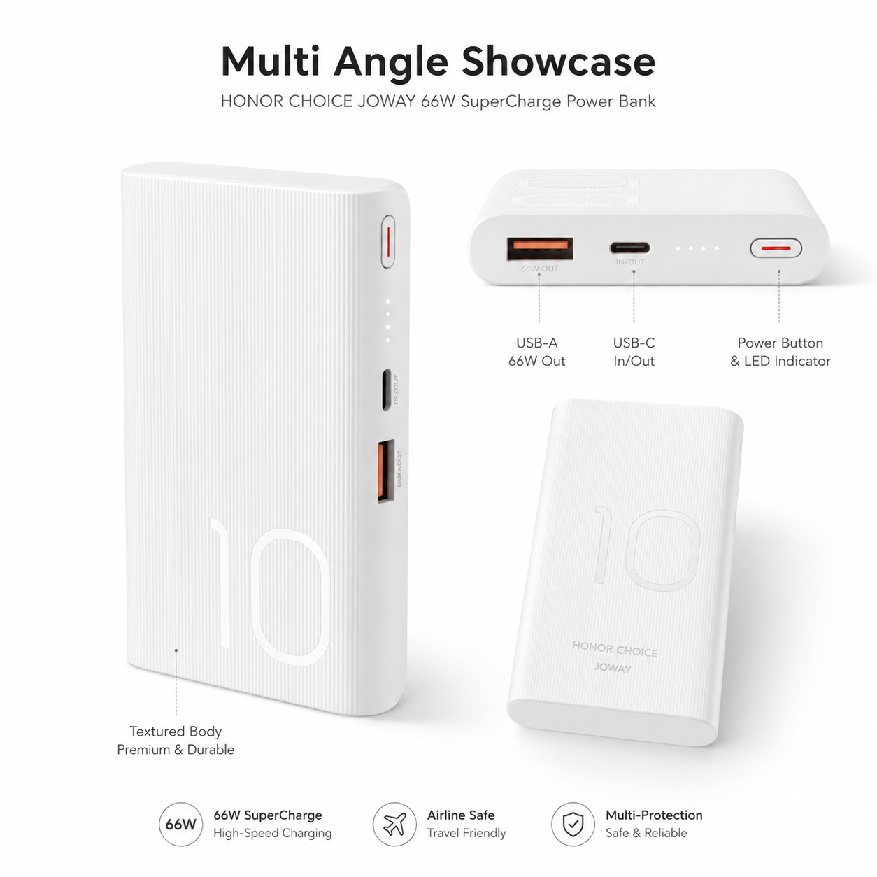 HONOR CHOICE JOWAY 66W SUPERCHARGE POWER BANK