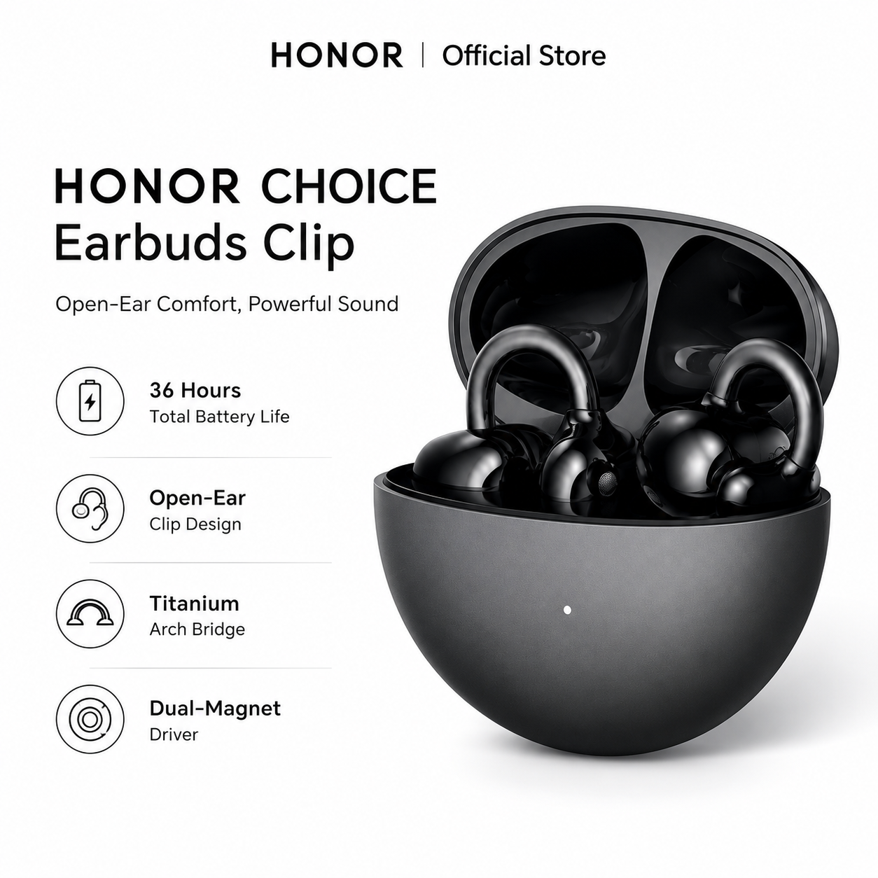 HONOR CHOICE EARBUDS CLIP