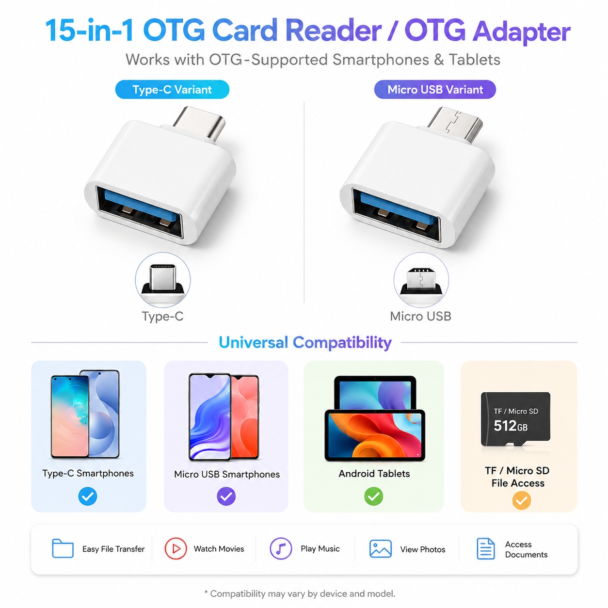 OTG CARD READER