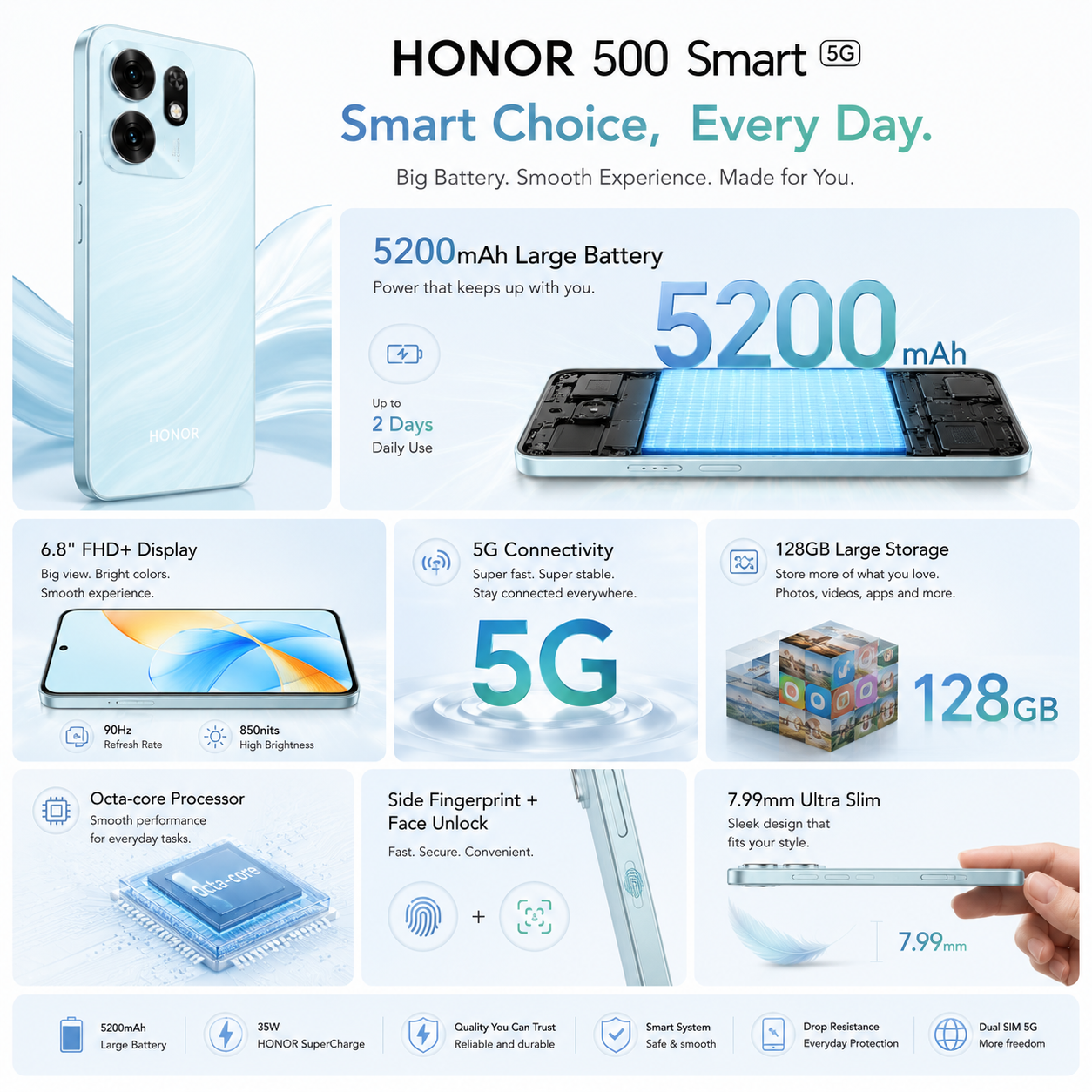 Honor 500 Smart 5G