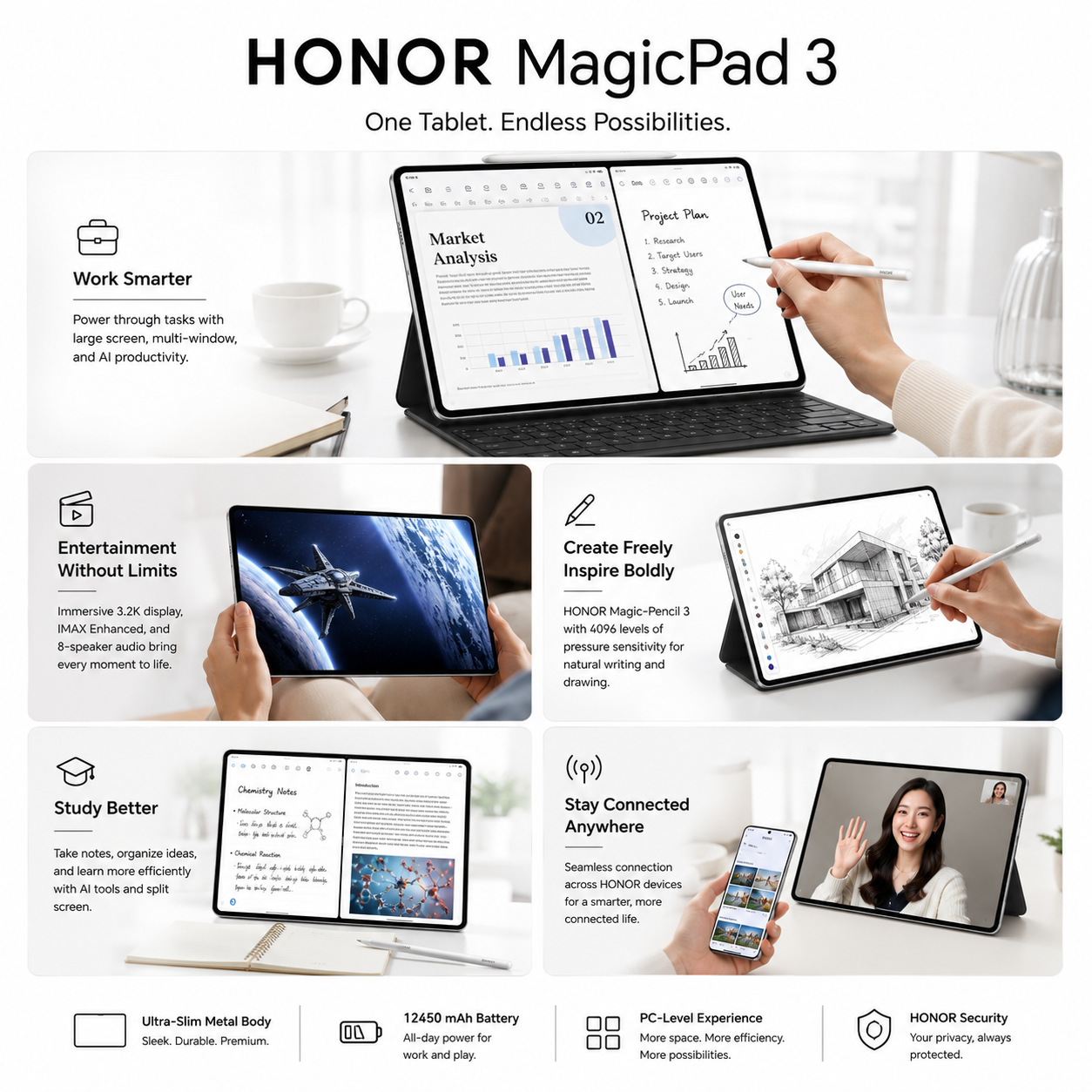 HONOR Magic Pad3