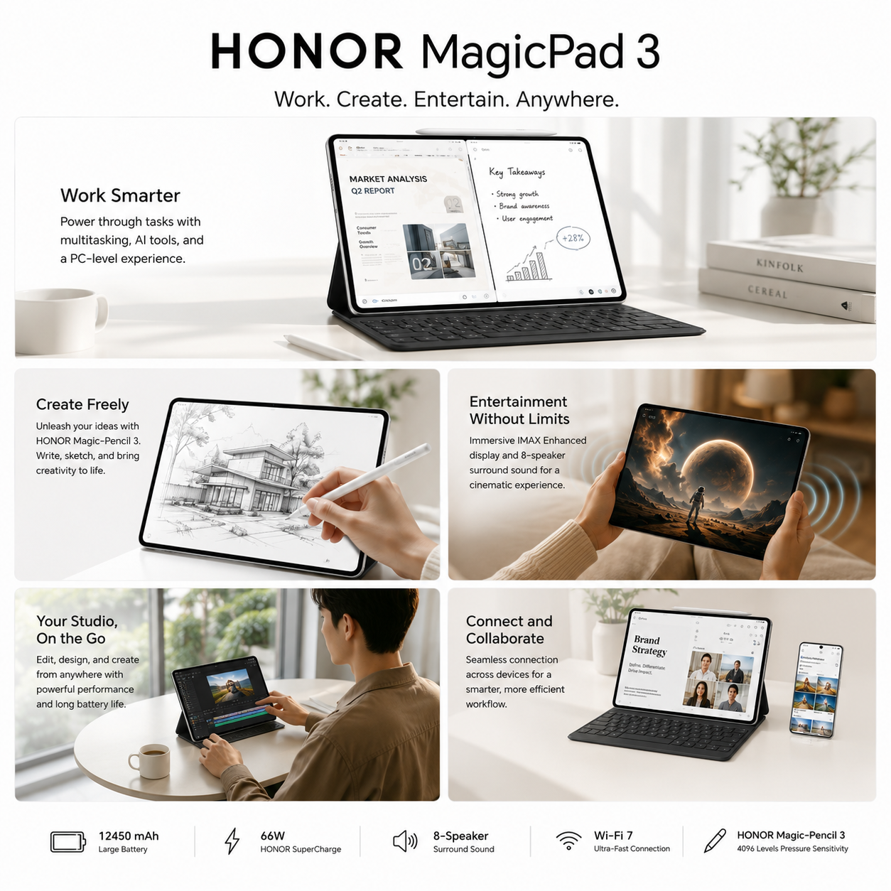 HONOR Magic Pad3