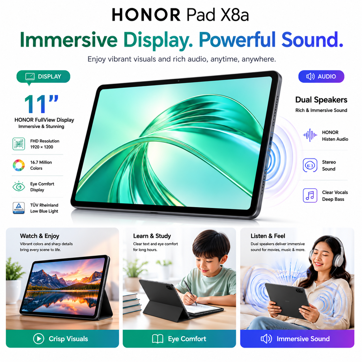 HONOR Pad X8a