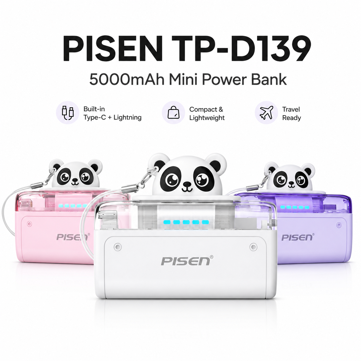 PISEN TP-D139 MINI POWER BANK