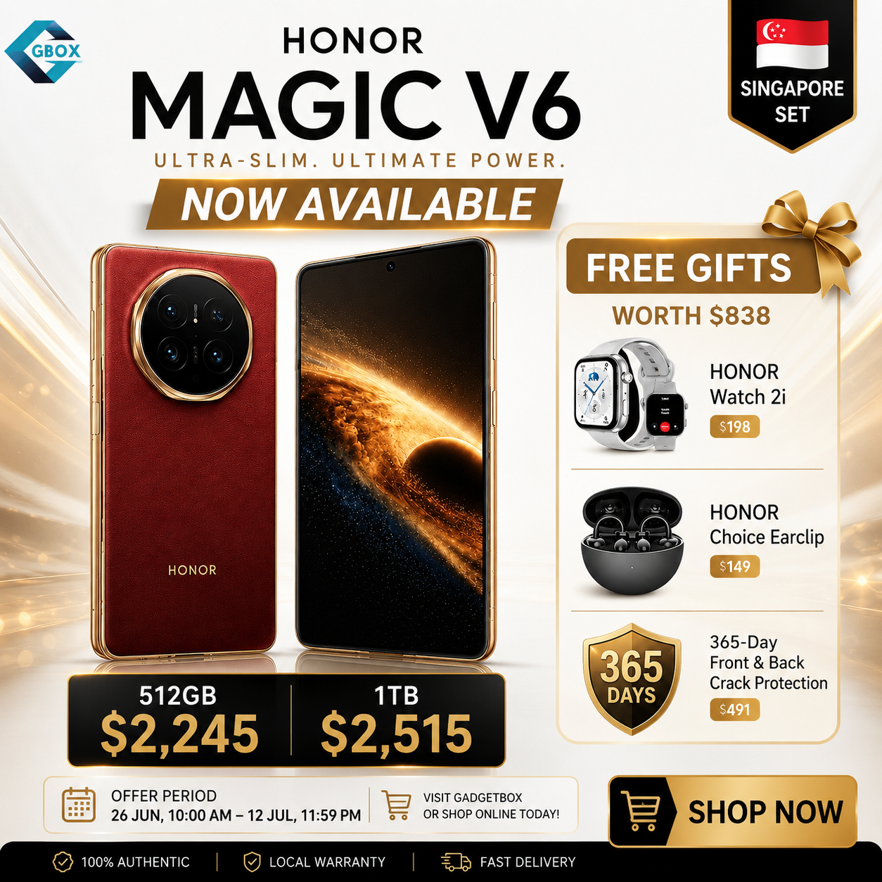 HONOR Magic V6 5G