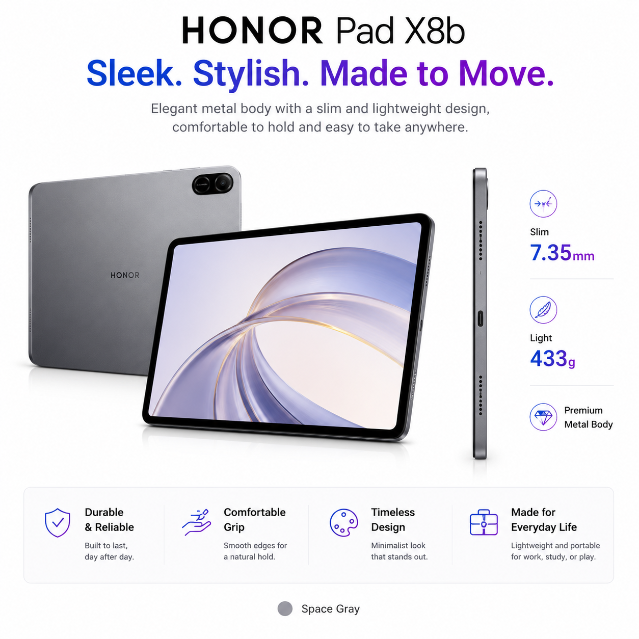 HONOR Pad X8b