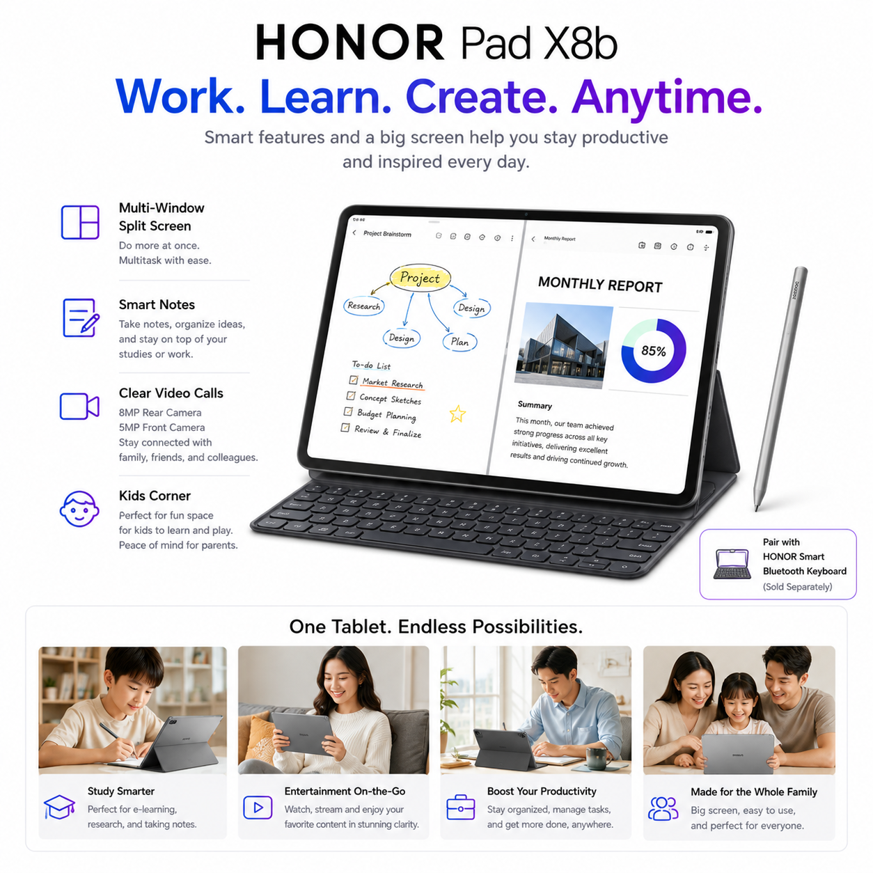 HONOR Pad X8b