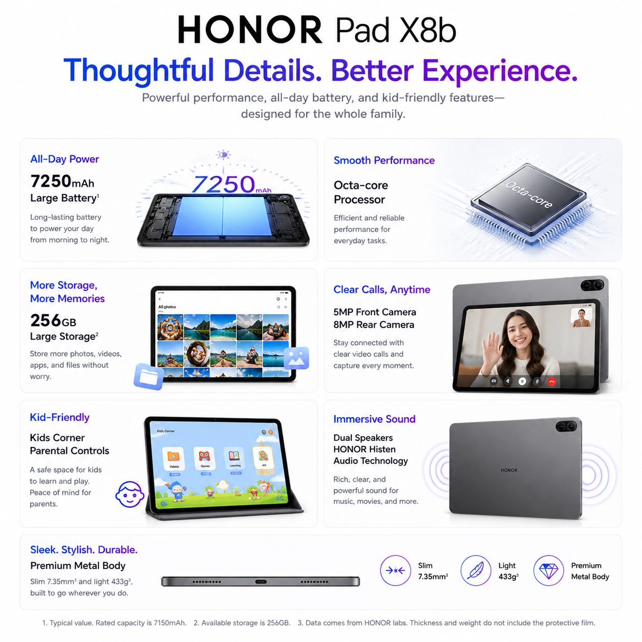 HONOR Pad X8b